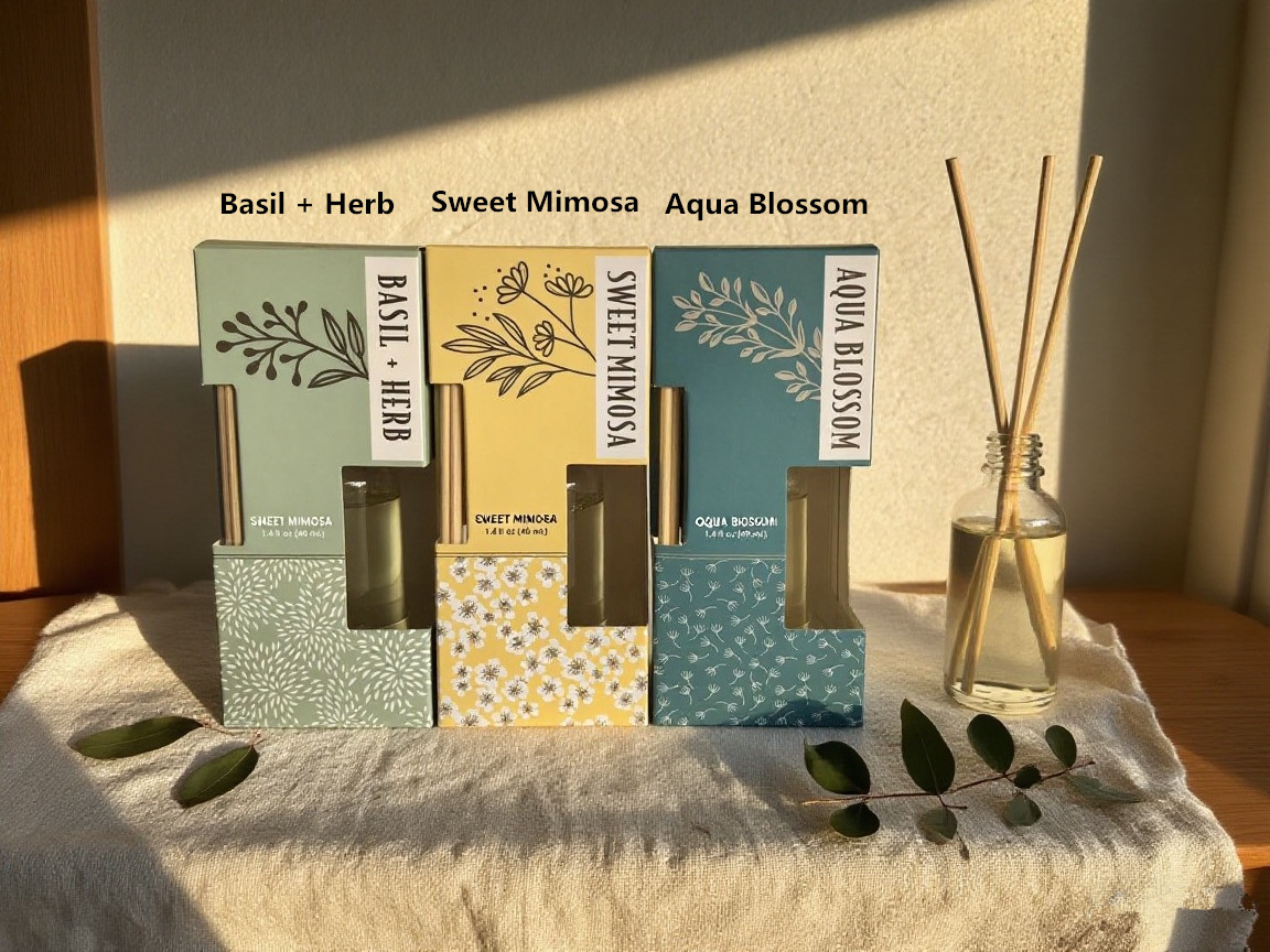 40ml Reed Diffuser Corner Window Box